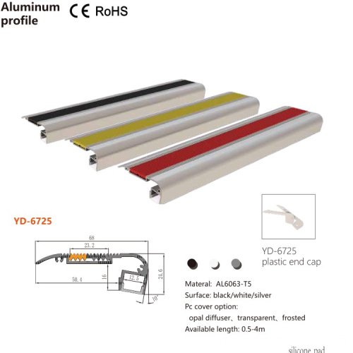 custom acrylic clear led pc linear light diffuser